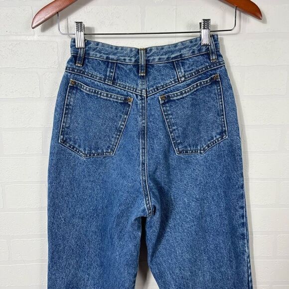 Vintage Rio Jeans Womens Size 5 or waist 23-24” High Rise Mom Jeans Button Fly - Picture 12 of 16